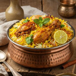 Hyderabadi Chicken Biryani