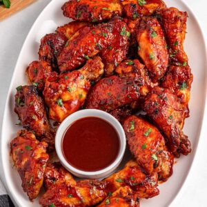 Chicken Wings in BBQ Sauce