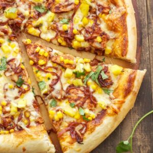 Double Topping - Onion & Corn Pizza