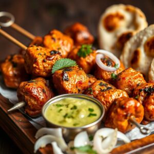 TANDOORI MUSHROOM TIKKA