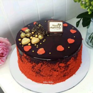 Choco velvet cake - 500 Grams