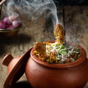 CHICKEN MUTKA BIRYANI