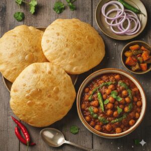 Chole Puri 3 Pcs