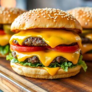 Cheesy Burger