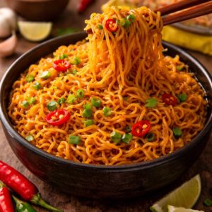 Chilli Garlic Maggi