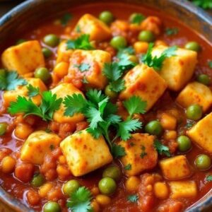 Matar Paneer (Full)